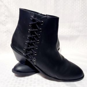 Stella Chase Women's  Black Ankle Boots Size 9